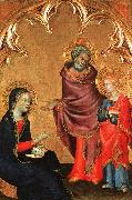 Simone Martini Christ Discovered in the Temple USA oil painting artist